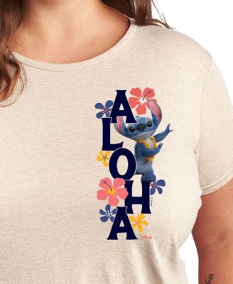 Plus Size Lilo Stitch Live Action Aloha Graphic T-Shirt