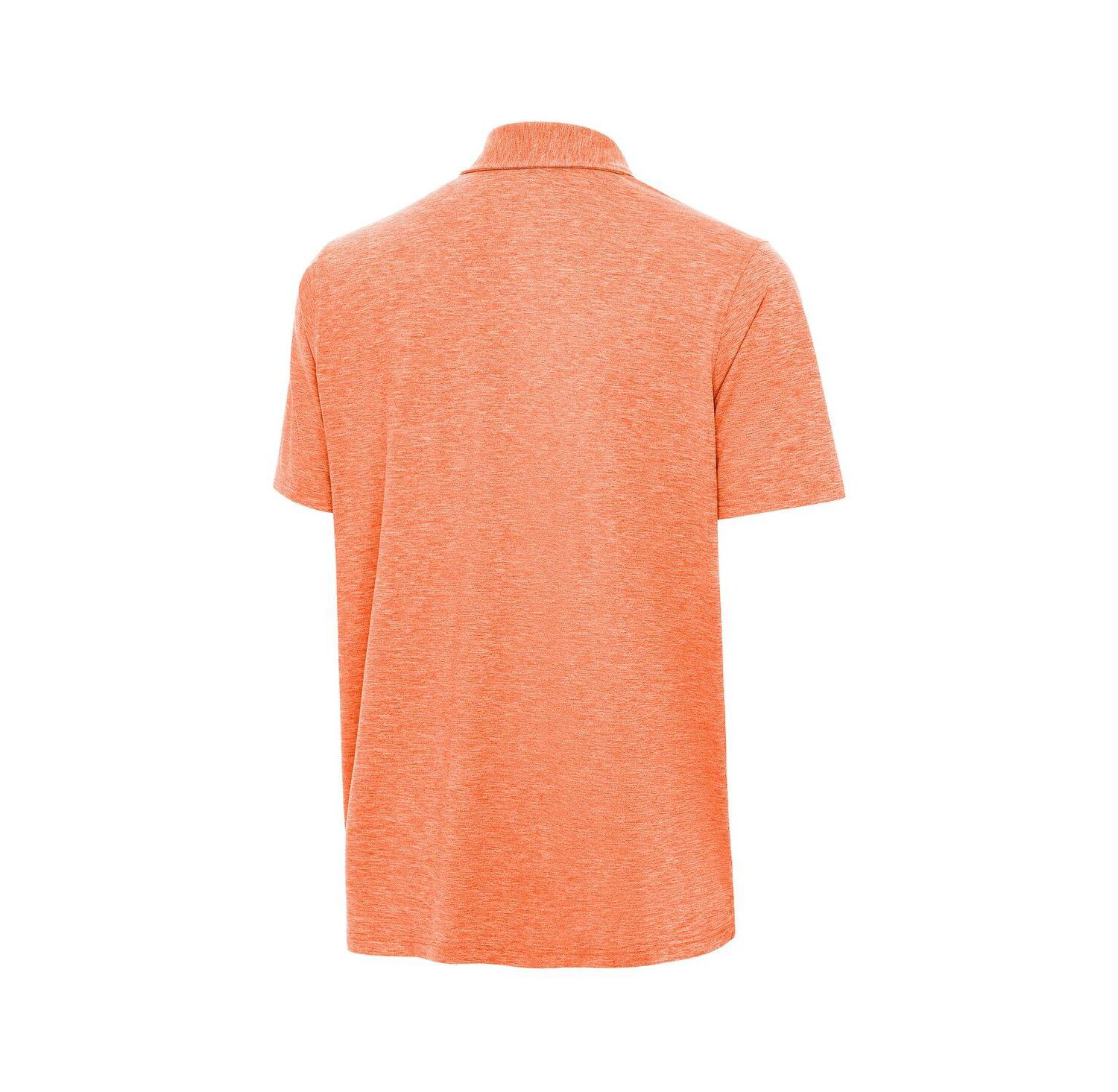 Men's Heather Orange Clemson Tigers Golfer Par 3 Polo Shirt