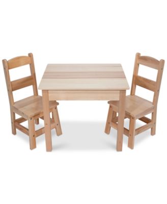 melissa and doug table and chairs