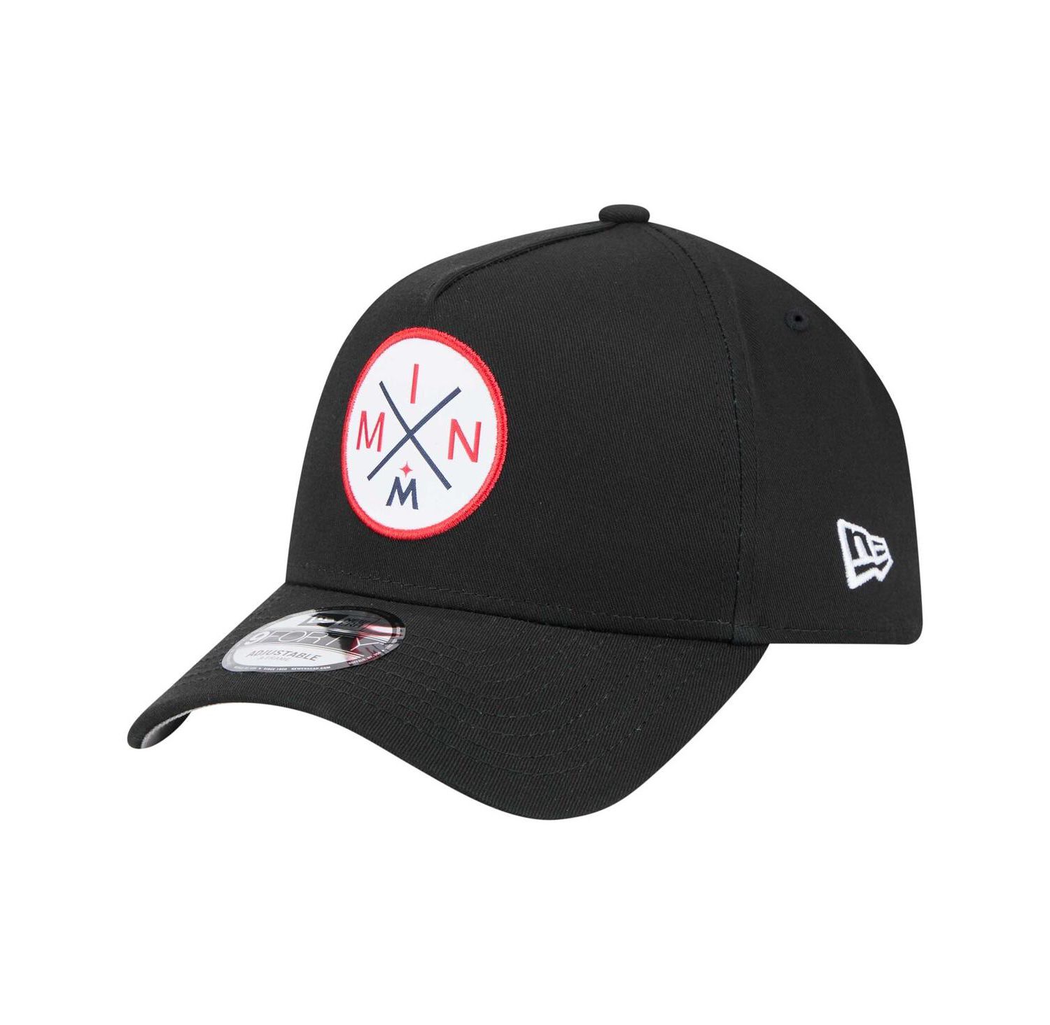 Men's Black Minnesota Twins 9FORTY A-Frame Adjustable Hat