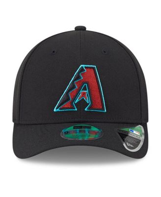 Men's Black Arizona Diamondbacks Player Replica 9FORTY Adjustable Hat