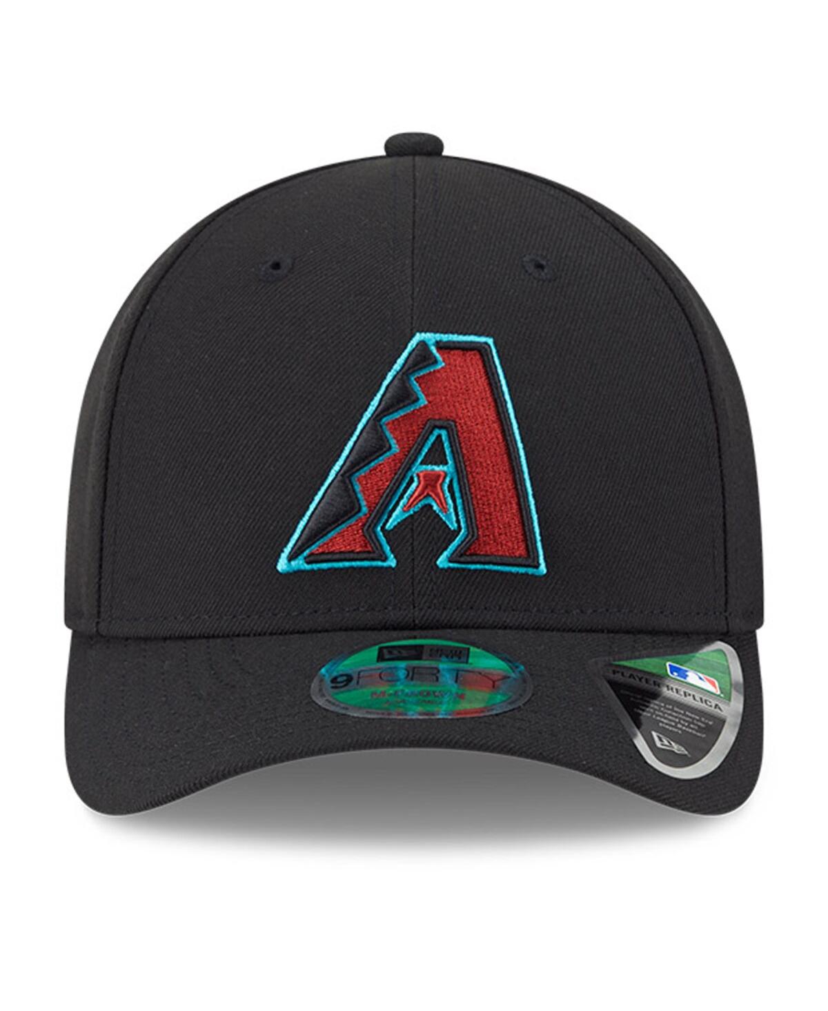New Era Black Arizona Diamondbacks Alternate Replica Core Classic 9twenty Adjustable Hat In Black