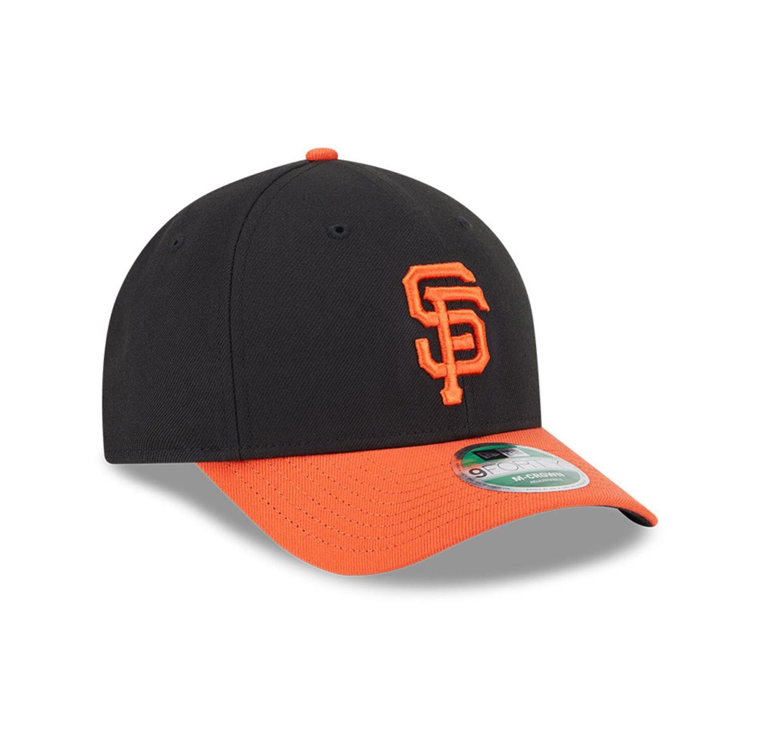 Men's Black/Orange San Francisco Giants Player Replica 9FORTY Adjustable Hat