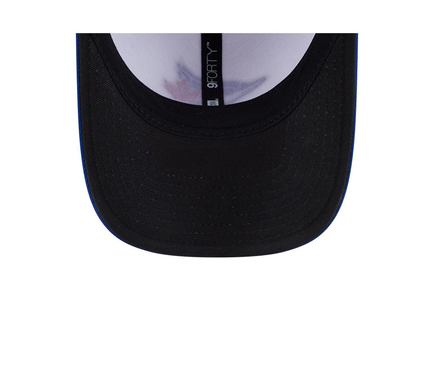 Мужская кепка New Era White Toronto Blue Jays Player Replica 9FORTY Adjustable Hat — фото 2