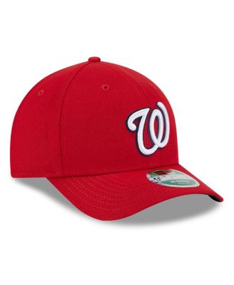 Men's Red Washington Nationals Player Replica 9FORTY Adjustable Hat