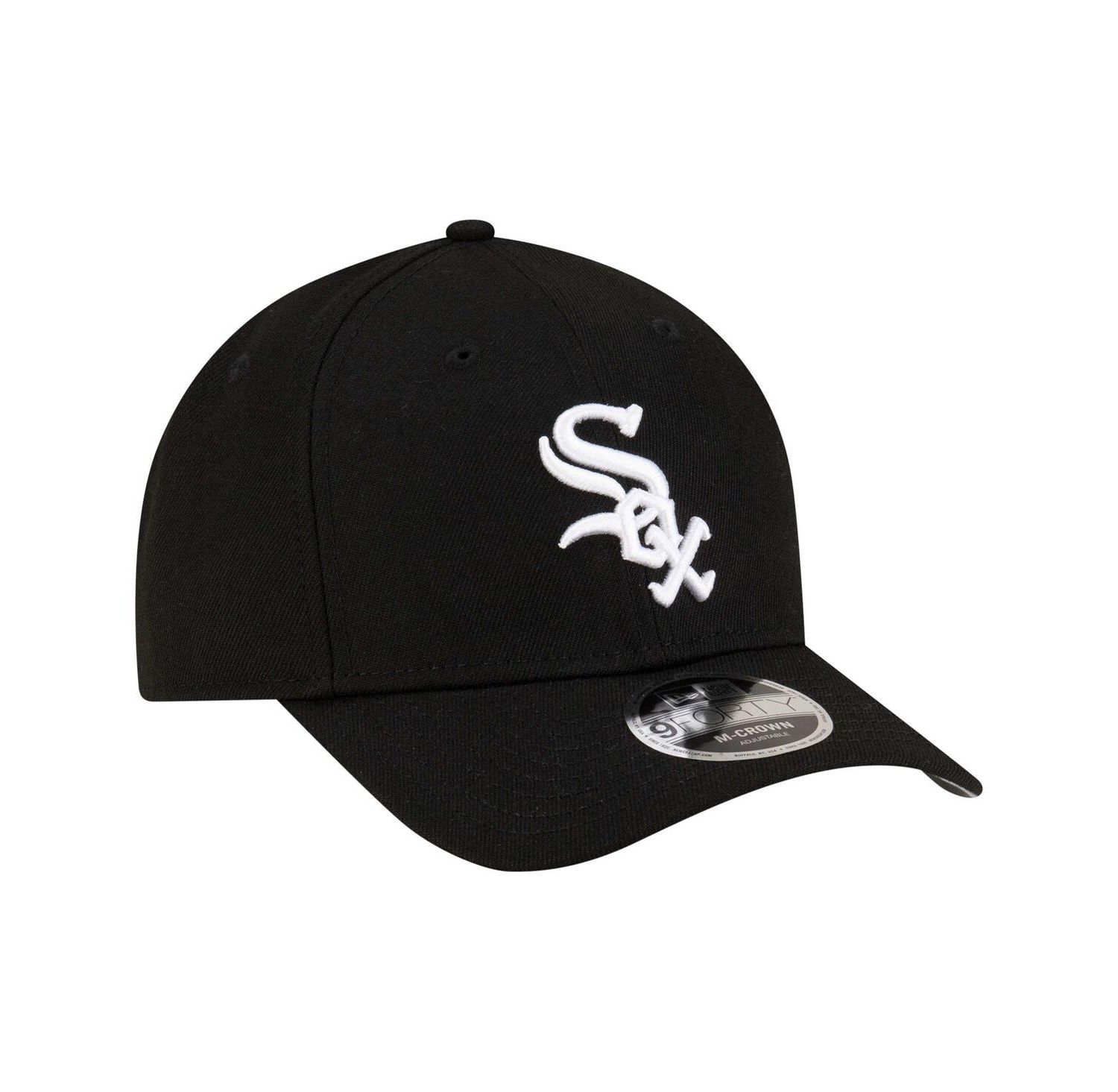 Men's Black Chicago White Sox Player Replica 9FORTY Adjustable Hat