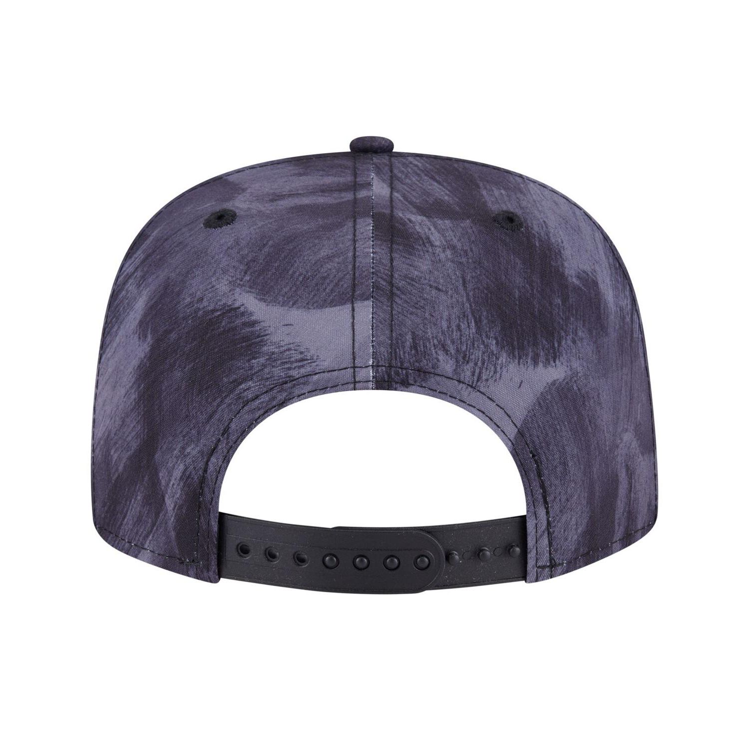 Men's Navy New York Yankees Printed Golfer Snapback Hat