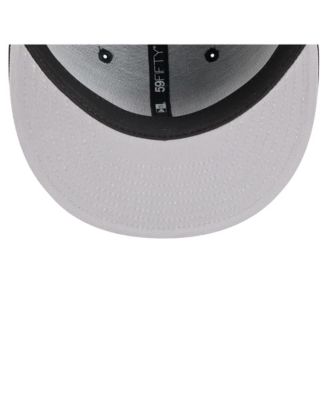 Men's Black San Francisco Giants Overlap 59FIFTY Fitted Hat