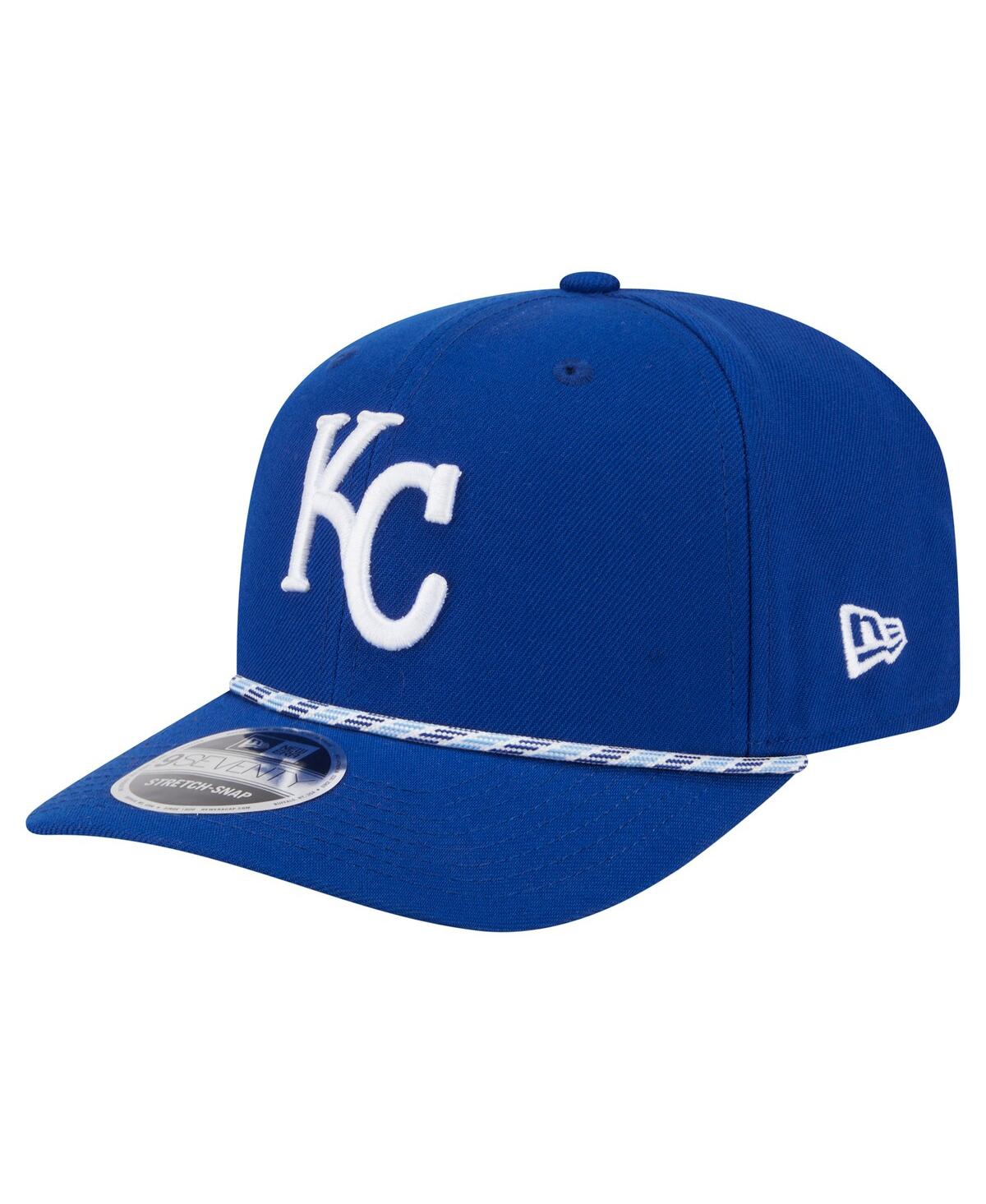 Men's Royal Kansas City Royals Multi-Rope 9SEVENTY Stretch-Snap Hat - Royal