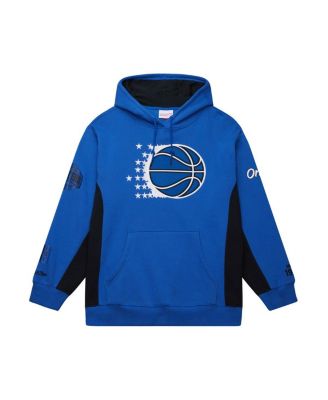 Men's Blue Orlando Magic Hardwood Classics Team Origins Fleece Pullover Hoodie