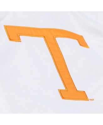 Men's White Tennessee Volunteers Coaches Full-Snap Hoodie Jacket