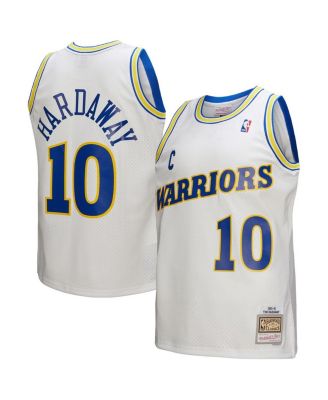 Mitchell & Ness - Men's Tim Hardaway White Golden State Warriors Hardwood Classics 1990/91 Swingman Jersey