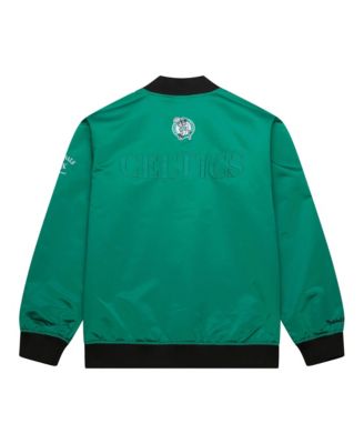 Men's Kelly Green Boston Celtics Hardwood Classics Team OG 3.0 Lightweight Satin Full-Snap Jacket