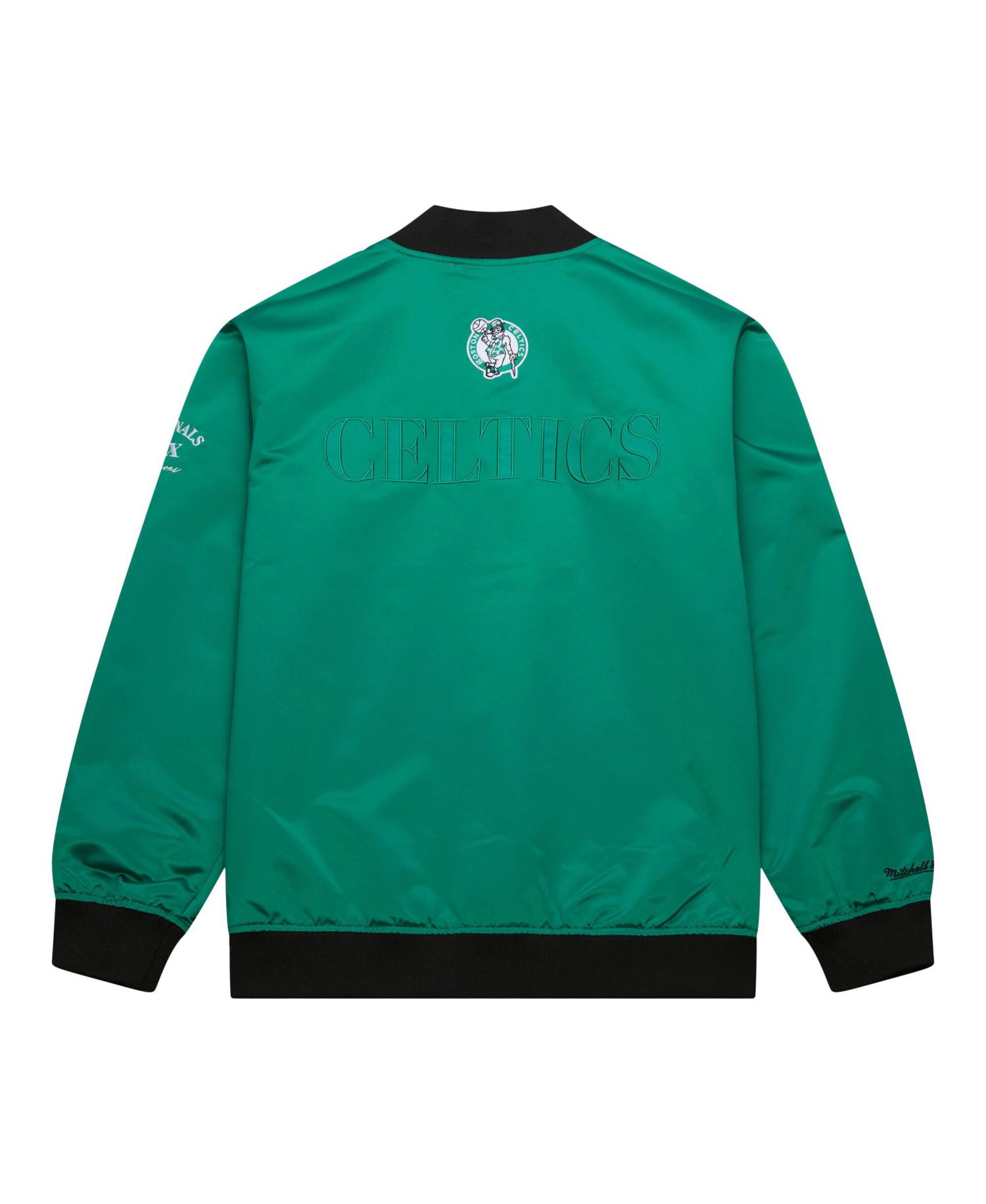 Men's Kelly Green Boston Celtics Hardwood Classics Team OG 3.0 Lightweight Satin Full-Snap Jacket