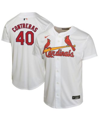 Nike - Big Boys and Girls Willson Contreras White St. Louis Cardinals Home Game Player Jersey