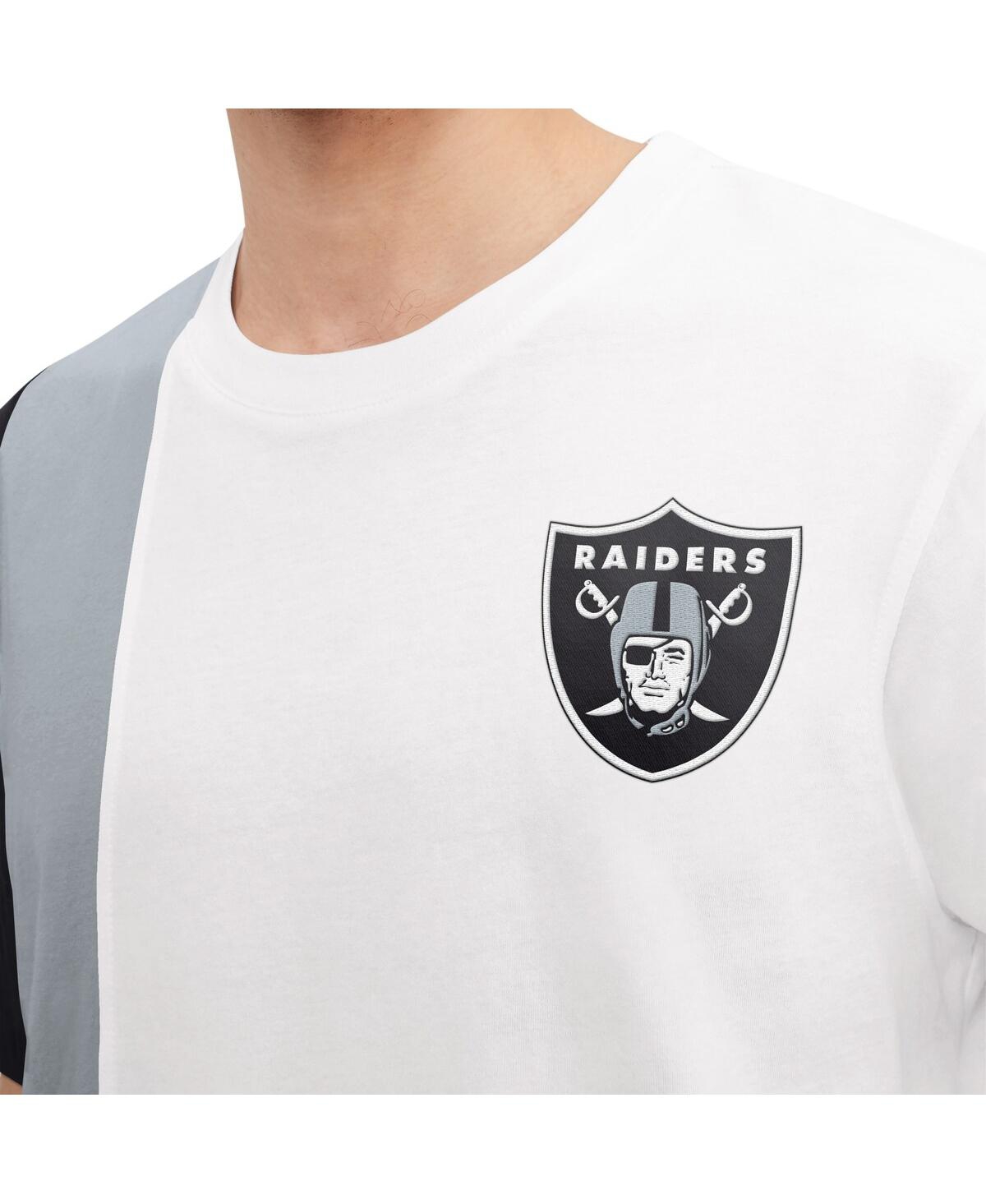Tommy Hilfiger Men's White Las Vegas Raiders Zack T-shirt In White