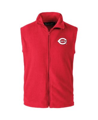 Dunbrooke - Men's Red Cincinnati Reds Full-Zip Vest
