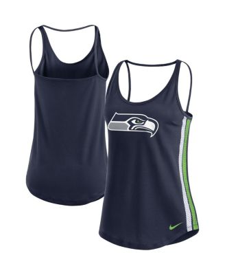 Nike - Women's College Navy Seattle Seahawks Fashion Performance Tank Top