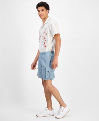 Men's Nylon 7" Cargo Shorts, Exclusively at Macy's