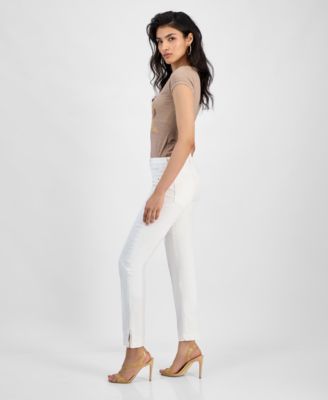 Women's Slim-Leg Side-Slit Audrey Jeans