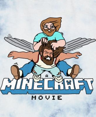 Men's Minecraft Movie Winged Jason Short Sleeve T-Shirt