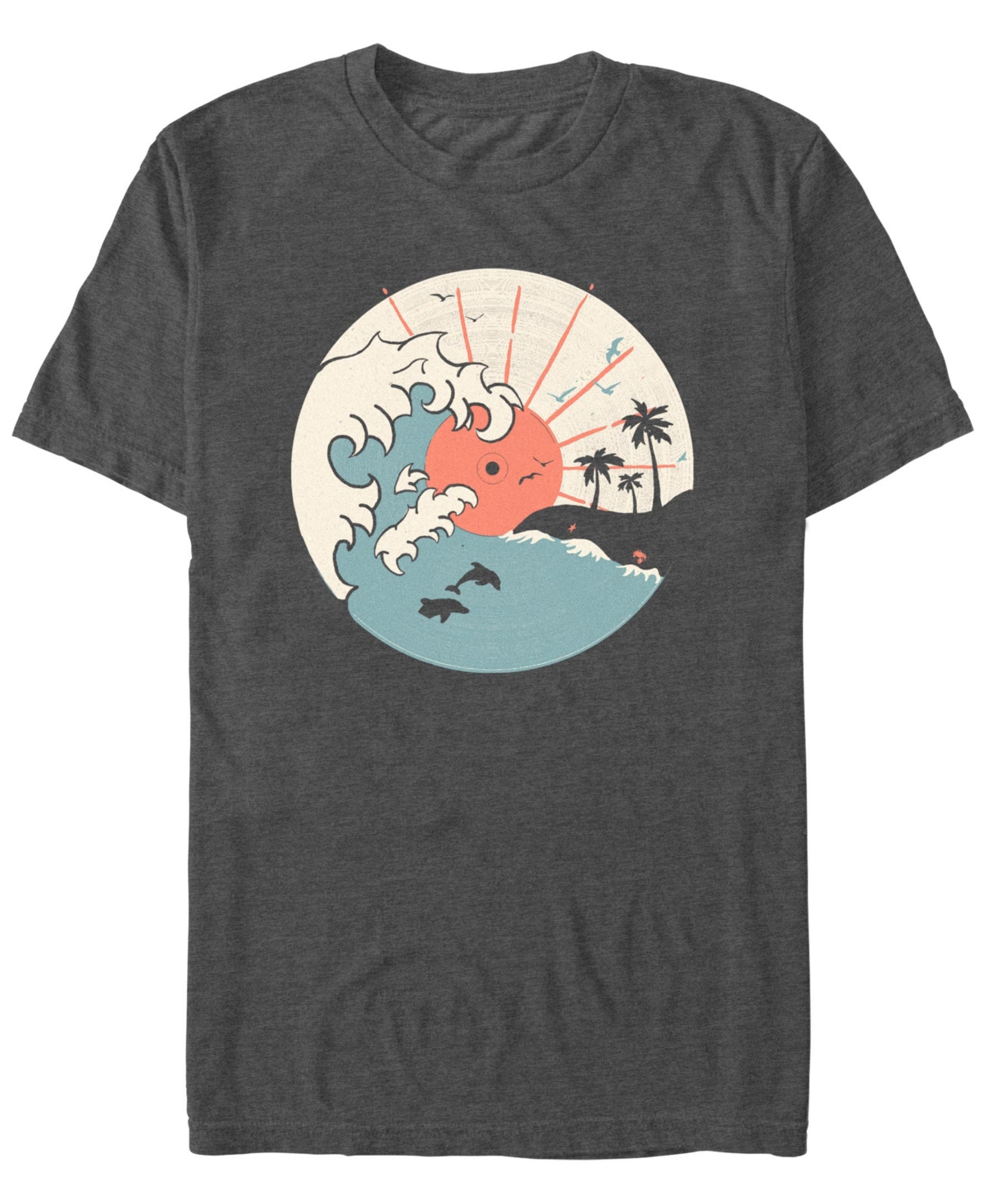 Men's Ocn Lp Short Sleeve T-Shirt - Charcoal Heather