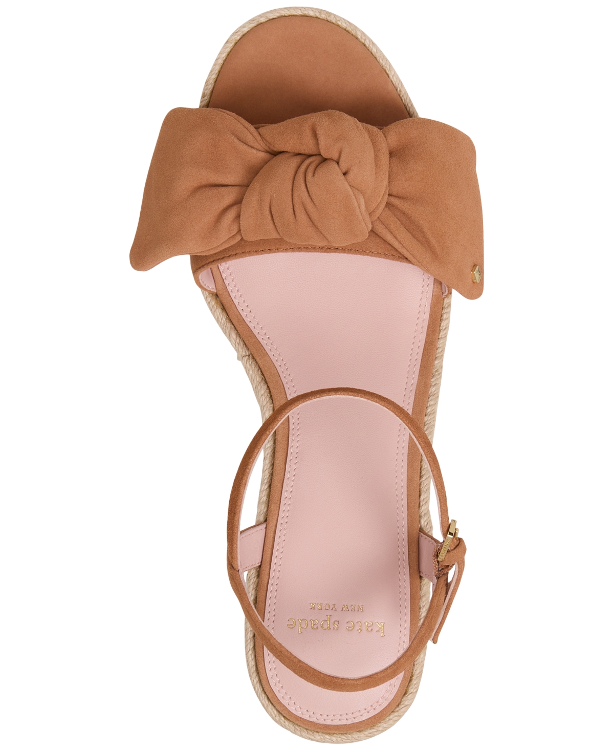 Shop Kate Spade Women's Leandra Espadrille Wedge Sandals In Bungalow