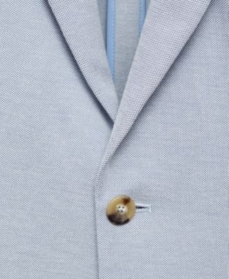 Men's Slim-Fit Cotton-Blend Blazer