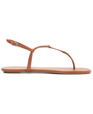 Women's Elsha Round Toe Flat Sandals
