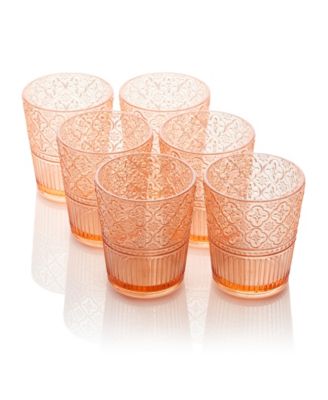 Victoria Acrylic Double Old Fashioned Glasses, Set of 6