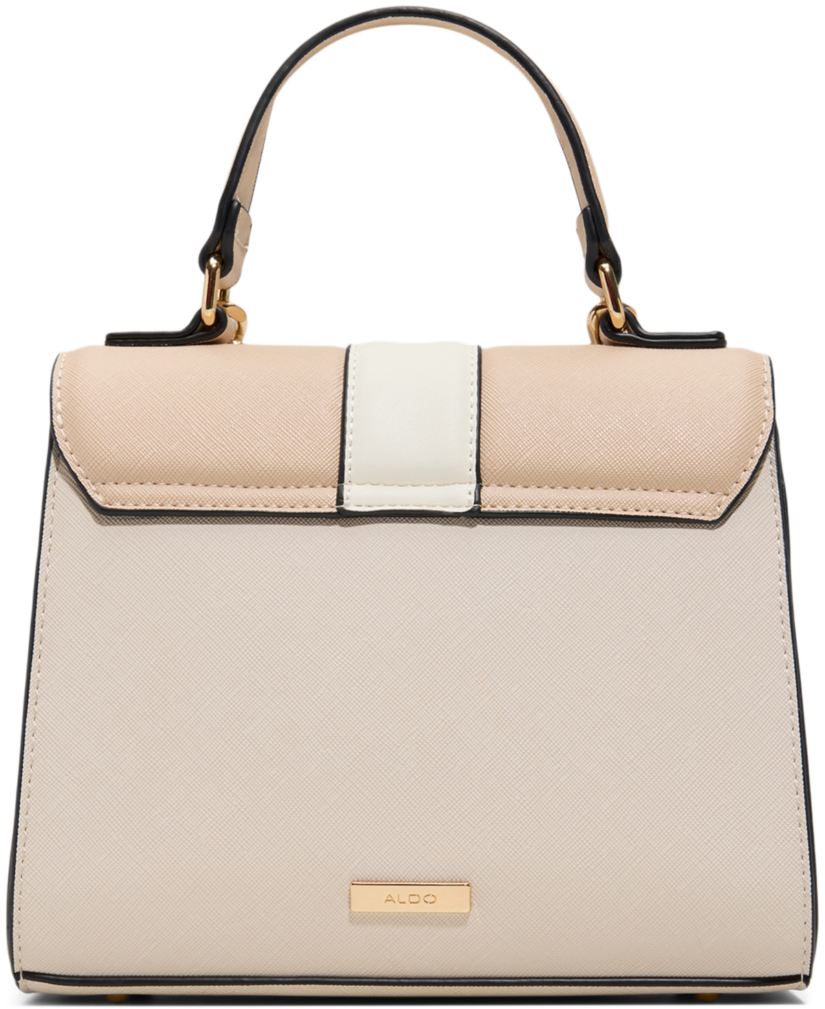 Aldo Bernius Top Handle Mini Handbag In Cream