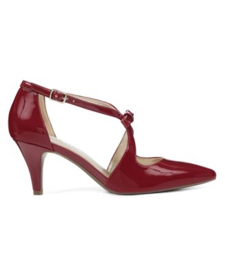 Women's Zeffer Strappy Bow Stiletto Heel Pumps