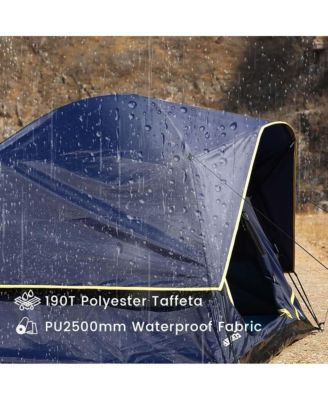 Camping Tent 2 Person, Waterproof Windproof Double Layer with Rainfly, Easy Setup for Backpacking, Hiking, Mountaineering, Outdoor