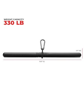 Rotating Straight Bar Cable Attachment, Up to 330 LBs Support