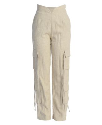 Women's Better Half Linen Utility Pants