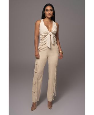 Women's Better Half Linen Utility Pants