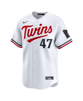 Men's Edouard Julien White Minnesota Twins Home Limited Player Jersey