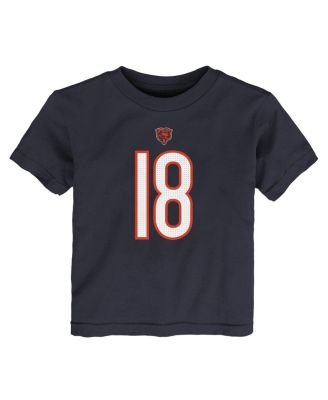 Toddler Caleb Williams Navy Chicago Bears Player Name Number T-Shirt