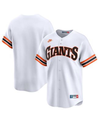 Nike - Men's White San Francisco Giants Throwback Cooperstown Collection Limited Jersey