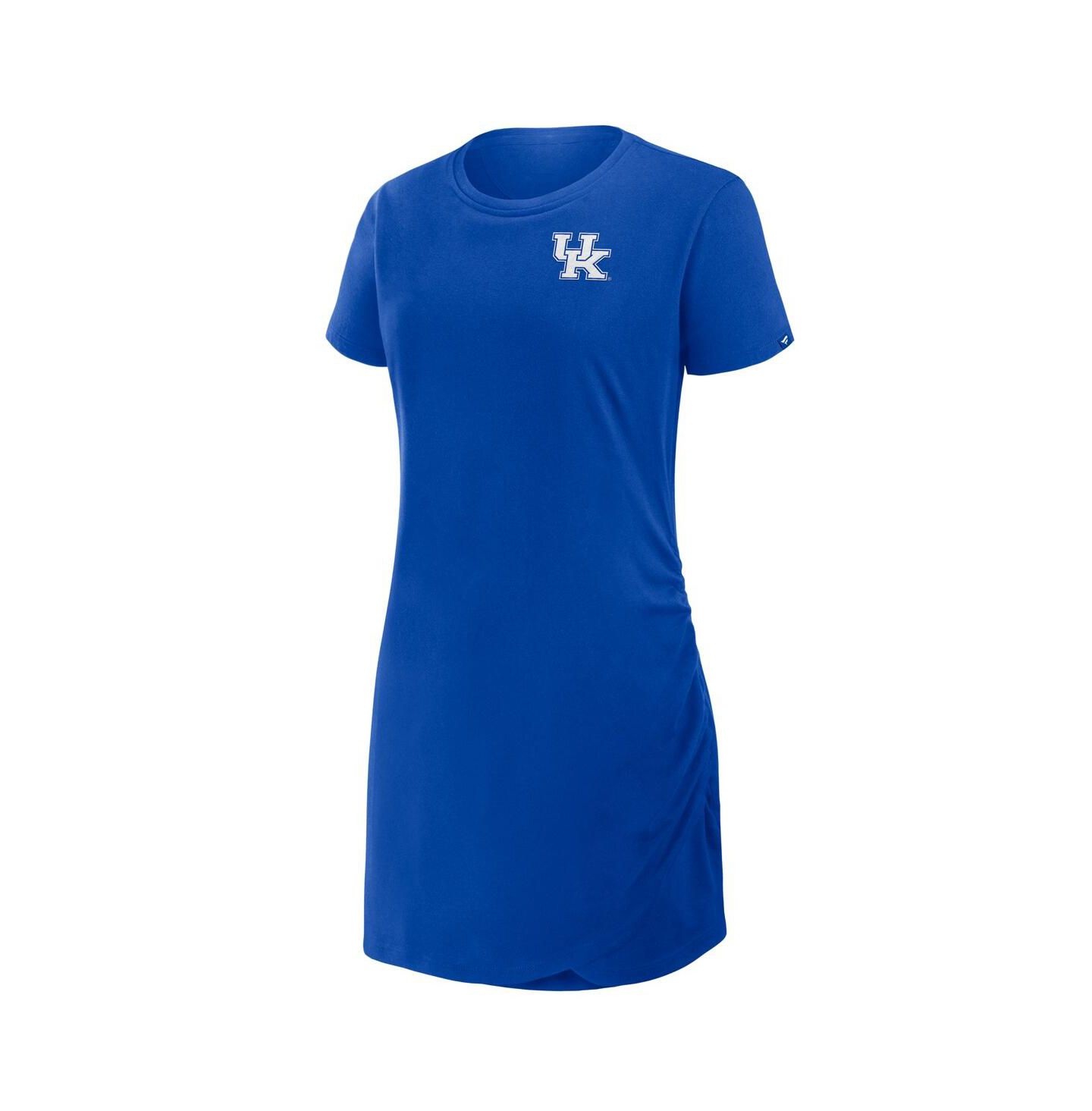 Женское платье Fanatics Royal Kentucky Wildcats Relaxed Fit Drape T-Shirt — фото 3