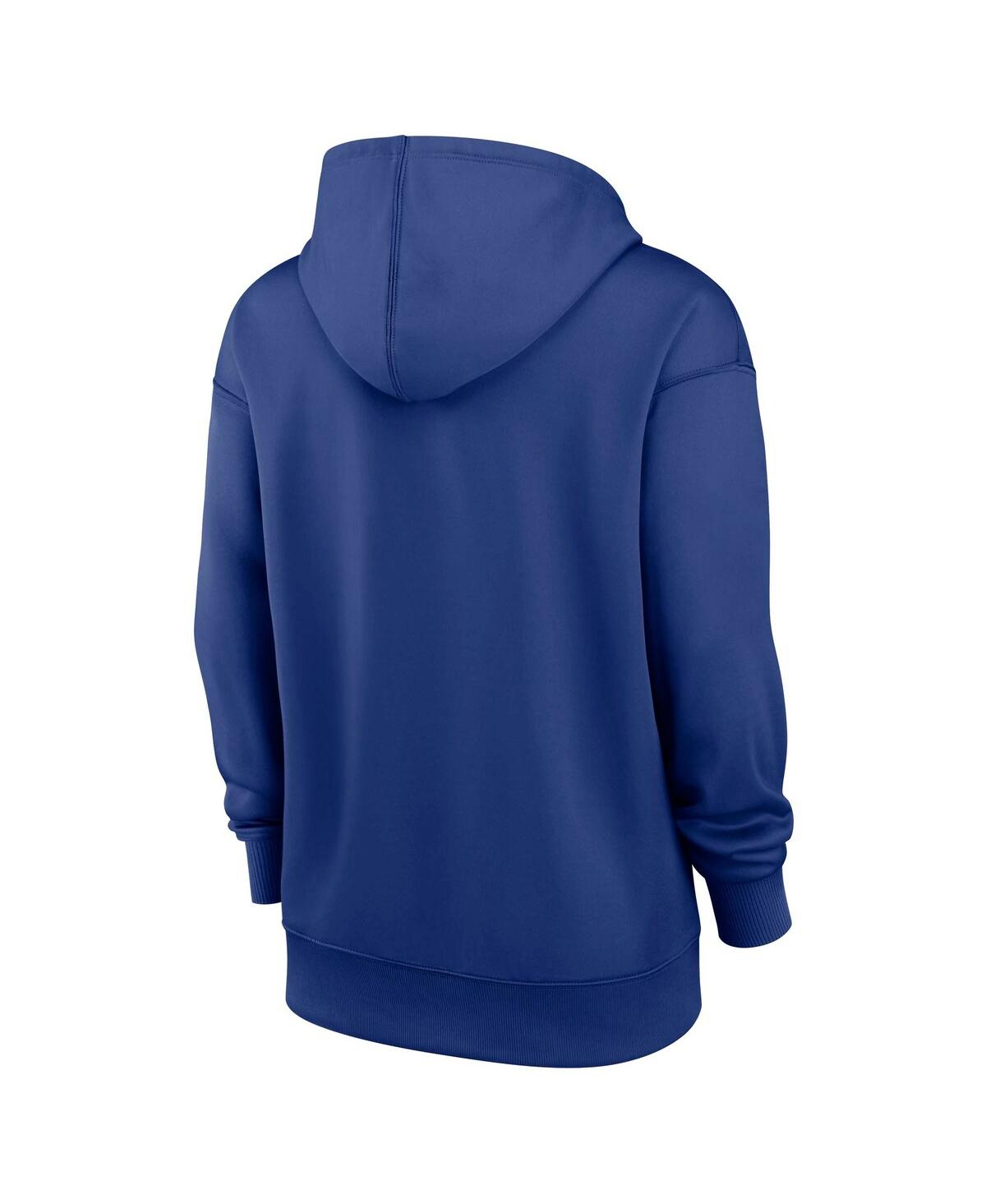 Nike Women's Royal Chicago Cubs Authentic Collection Performance Pullover Hoodie In Royal