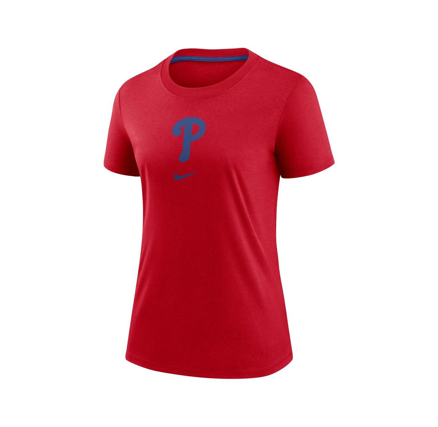 Women's Red Philadelphia Phillies Authentic Collection Early Work Tri-Blend T-Shirt