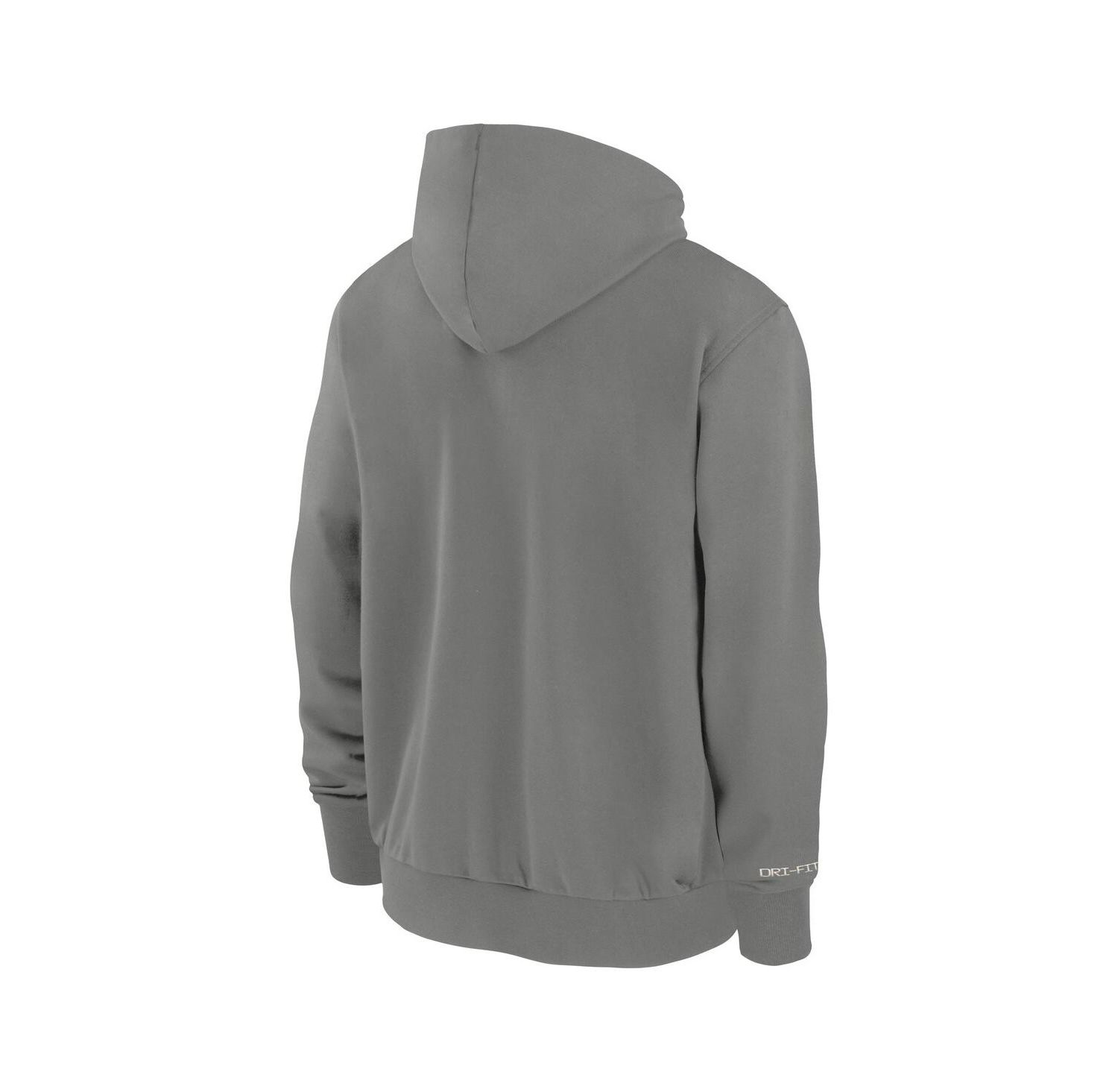 Men's Charcoal Colorado Rockies Authentic Collection Travel Performance Full-Zip Hoodie