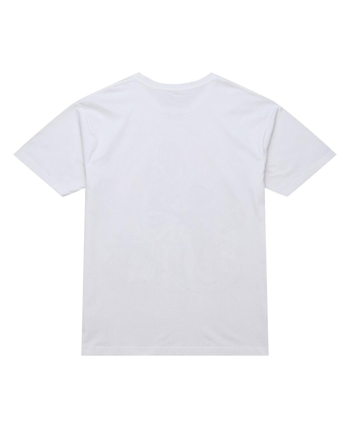 Mitchell & Ness Men's Allen Iverson White Philadelphia 76ers Hardwood Classics Chalked Up T-shirt In White