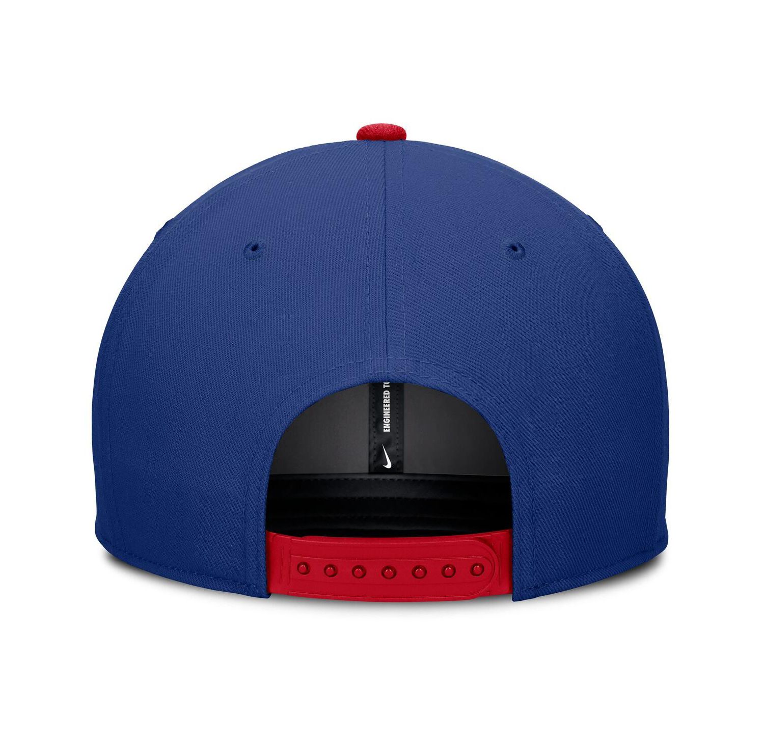 Men's Royal/Red Texas Rangers Pro Performance Snapback Hat