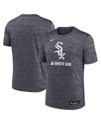 Nike - Men's Black Chicago White Sox Authentic Collection Velocity Performance Practice T-Shirt