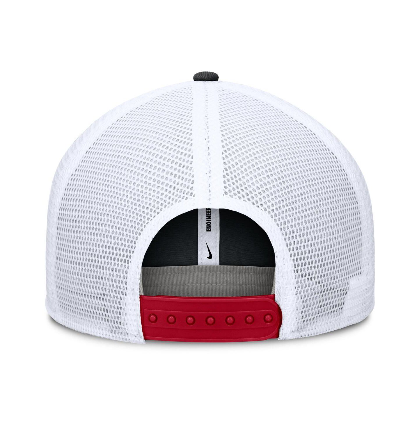 Мужская кепка Nike Red Cincinnati Reds Pro Trucker Snapback Hat — фото 4