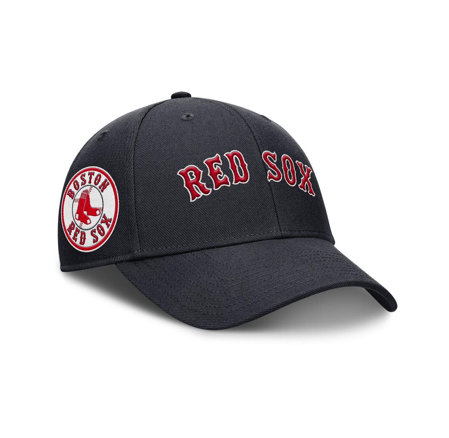 Men's Navy Boston Red Sox Rise Gaberdine Adjustable Hat