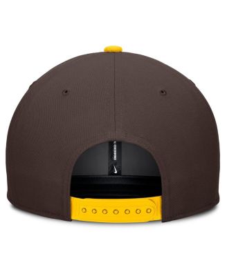 Men's Brown/Gold San Diego Padres Pro Performance Snapback Hat