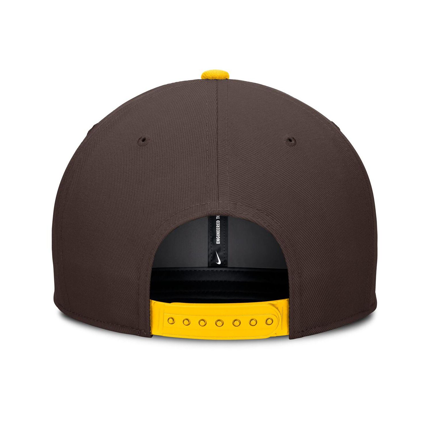 Men's Brown/Gold San Diego Padres Pro Performance Snapback Hat
